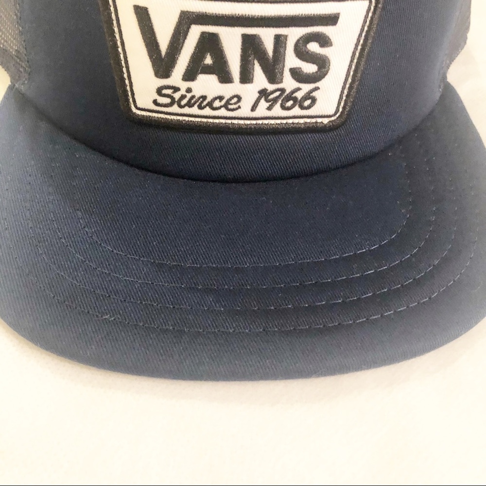 Vans | Navy Patch Snap Back Hat - Picture 3 of 8